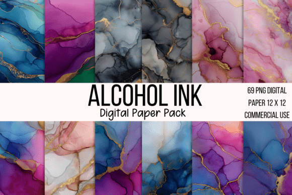 Alcohol Ink Digital Patterns: A Practical Guide for Artists and Crafters