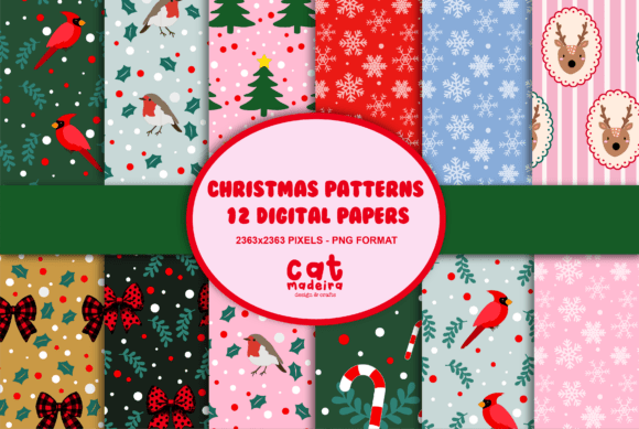 Christmas Patterns PNG Digital Papers: A Practical Guide for Crafters and Designers