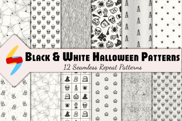Exploring the Charm and Versatility of Black White Halloween Patterns