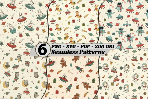 How Holiday Space Seamless Patterns Can Elevate Your Creative Projects