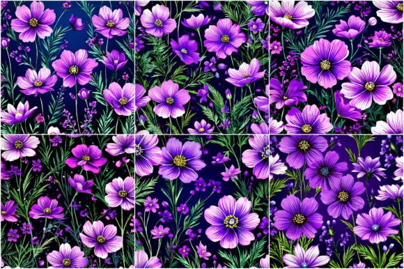 Purple Wildflowers Patterns: A Timeless Design for Modern Creations