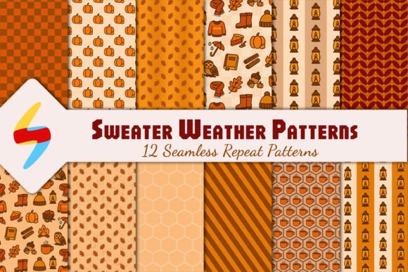 Sweater Weather Patterns: Cozy Autumn Designs for Creative Projects
